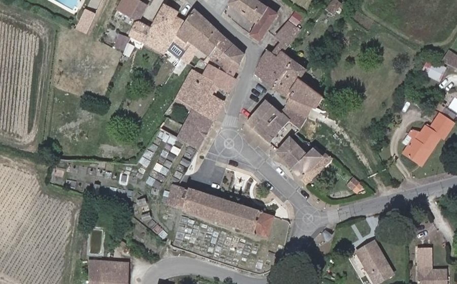 Vue aérienne du Mini-giratoire n°278911407
