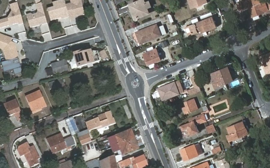 Vue aérienne du Mini-giratoire n°279262256
