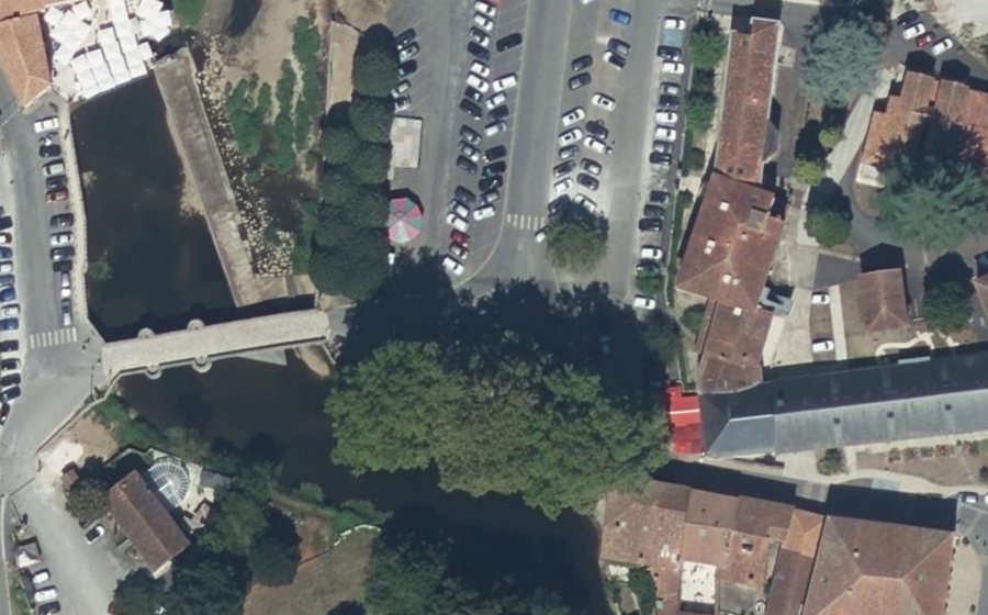 Vue aérienne du Mini-giratoire n°279581364