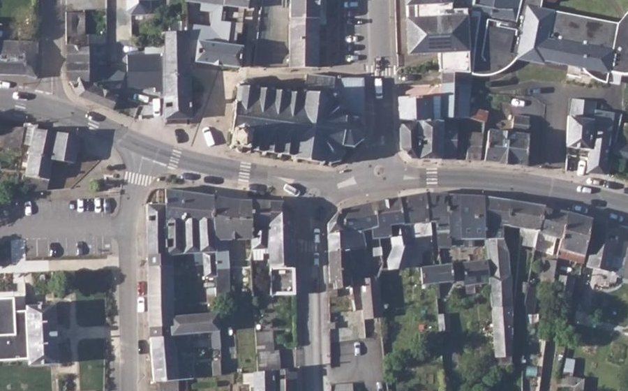 Vue aérienne du Mini-giratoire n°279627803