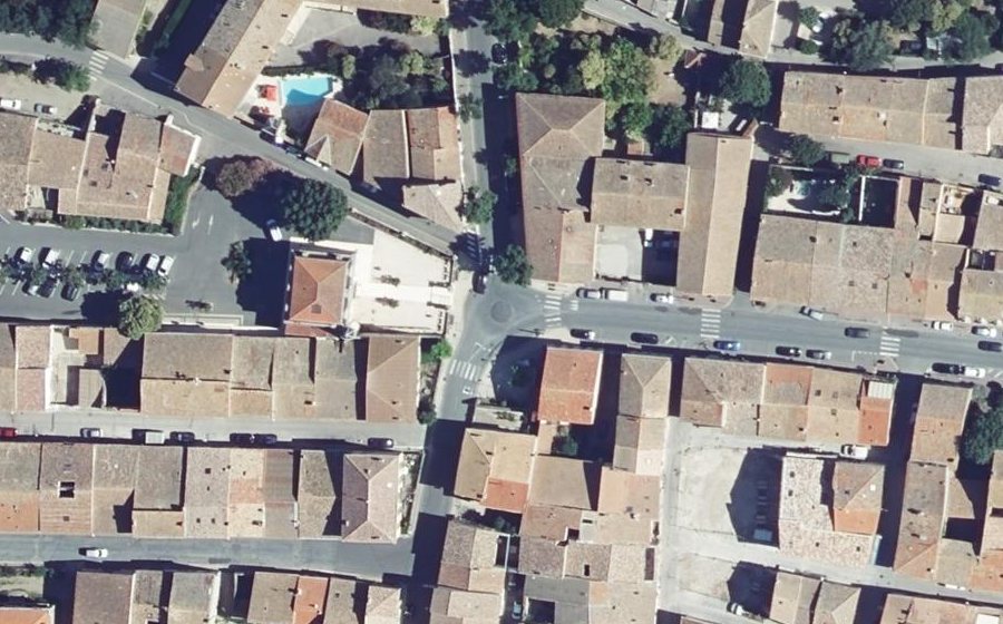 Vue aérienne du Mini-giratoire n°279793340