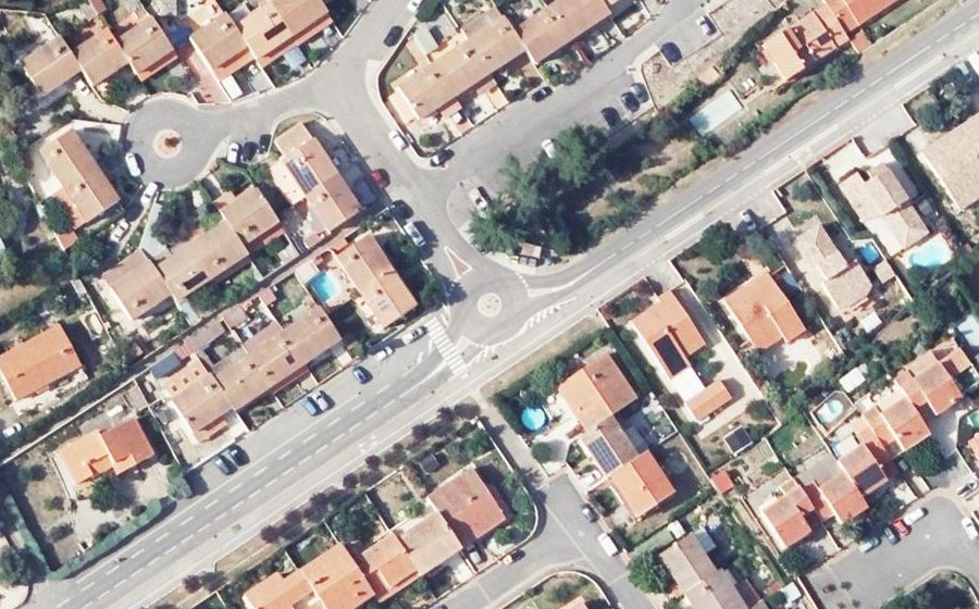 Vue aérienne du Mini-giratoire n°280107633