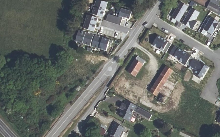 Vue aérienne du Mini-giratoire n°281440897