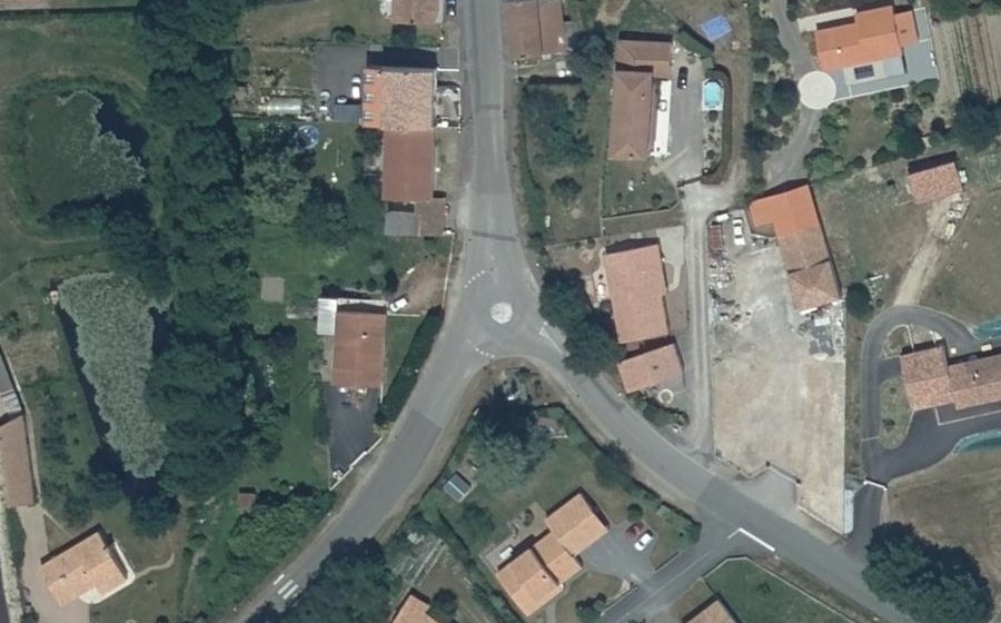 Vue aérienne du Mini-giratoire n°282173714