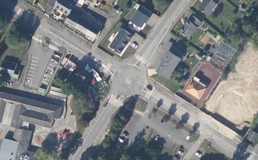 Vue aérienne du Mini-giratoire n°282206657