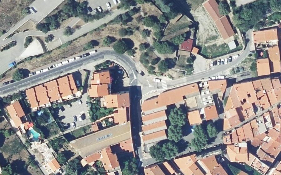 Vue aérienne du Mini-giratoire n°282207527