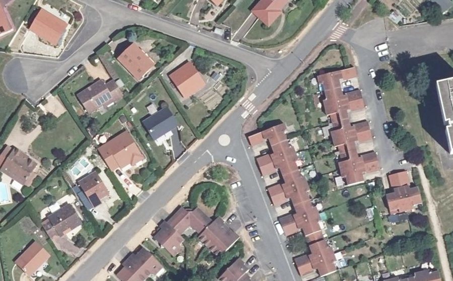 Vue aérienne du Mini-giratoire n°282426833