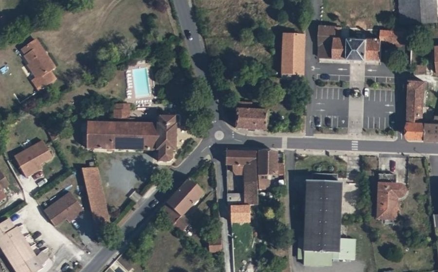 Vue aérienne du Mini-giratoire n°282485324