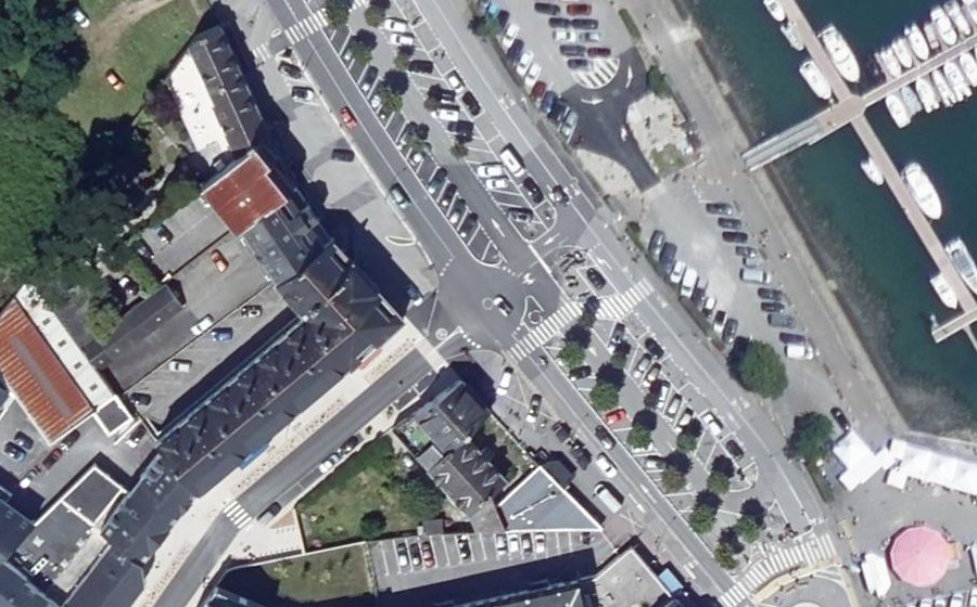 Vue aérienne du Mini-giratoire n°282782945