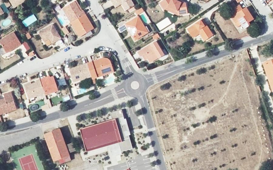 Vue aérienne du Mini-giratoire n°282786462