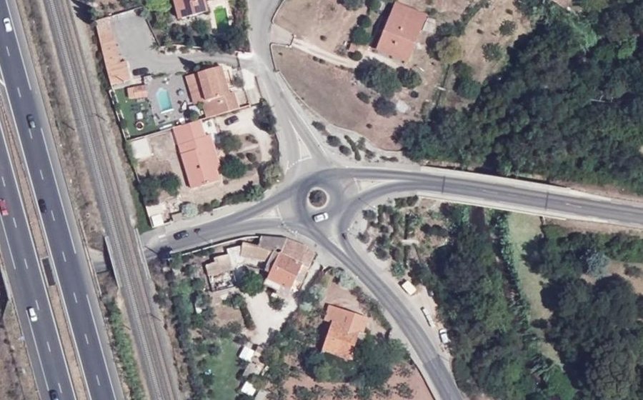 Vue aérienne du Mini-giratoire n°285388442