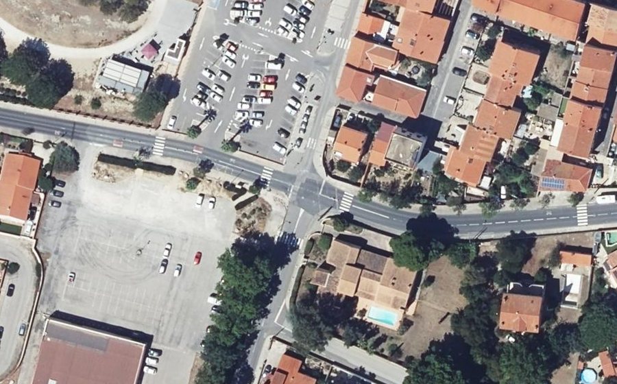 Vue aérienne du Mini-giratoire n°285587824