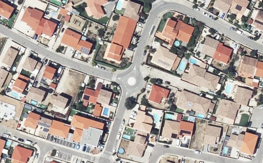 Vue aérienne du Mini-giratoire n°285614945
