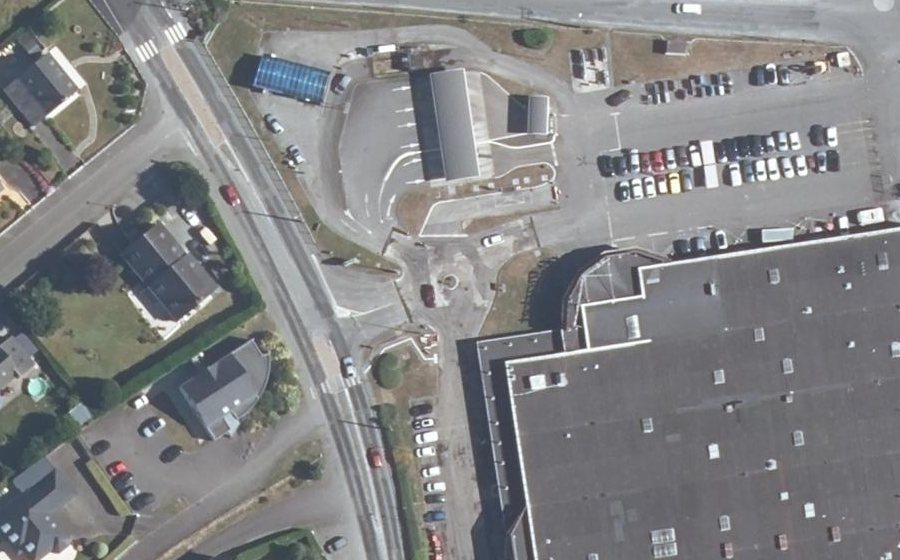 Vue aérienne du Mini-giratoire n°285679526