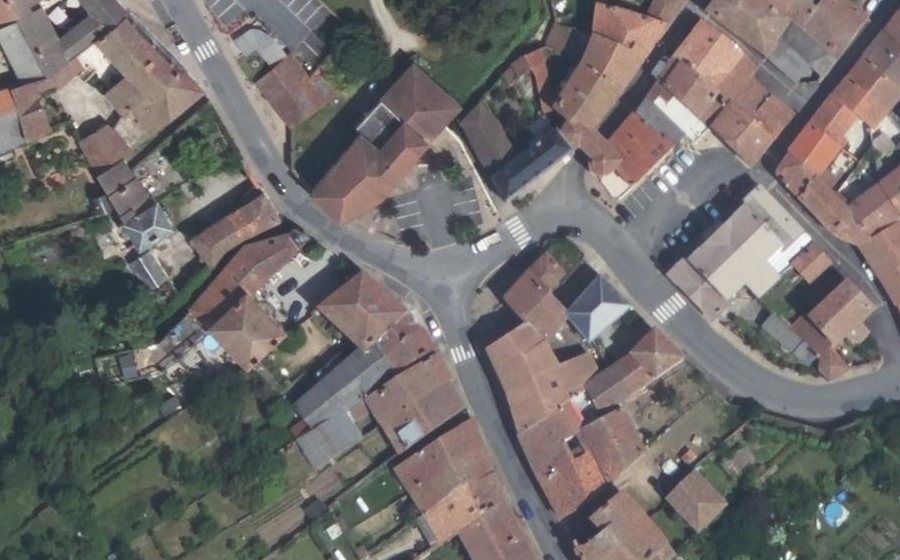 Vue aérienne du Mini-giratoire n°286225750