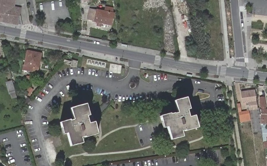 Vue aérienne du Mini-giratoire n°286328788