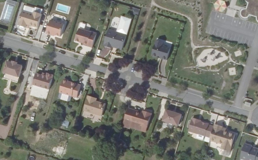 Vue aérienne du Mini-giratoire n°288759174