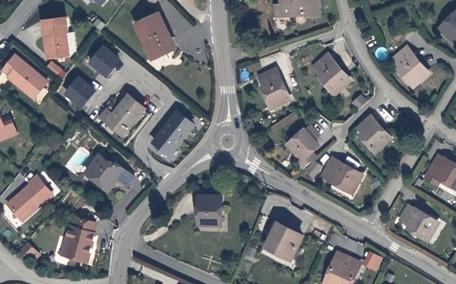 Vue aérienne du Mini-giratoire n°289167789