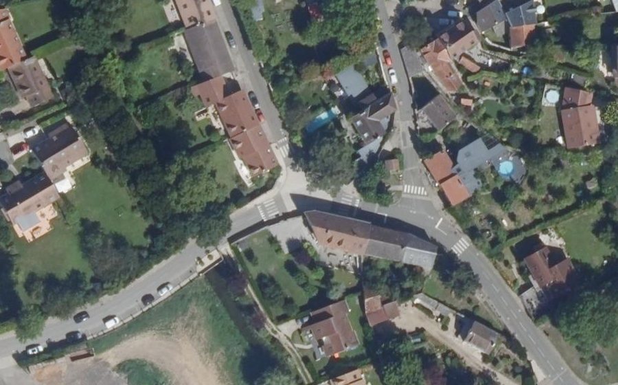 Vue aérienne du Mini-giratoire n°289816827