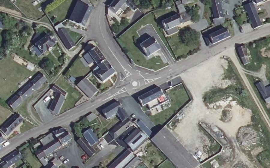 Vue aérienne du Mini-giratoire n°290645738