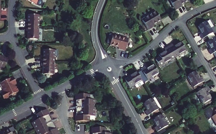 Vue aérienne du Mini-giratoire n°290782091