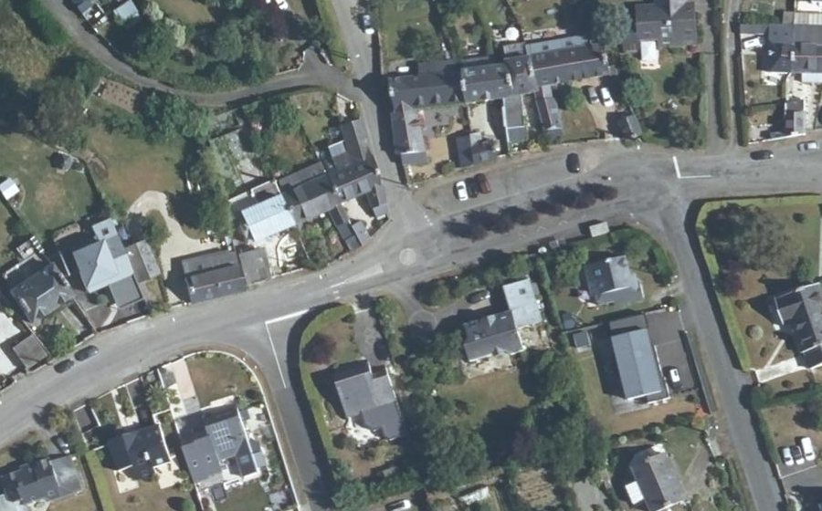 Vue aérienne du Mini-giratoire n°290834638