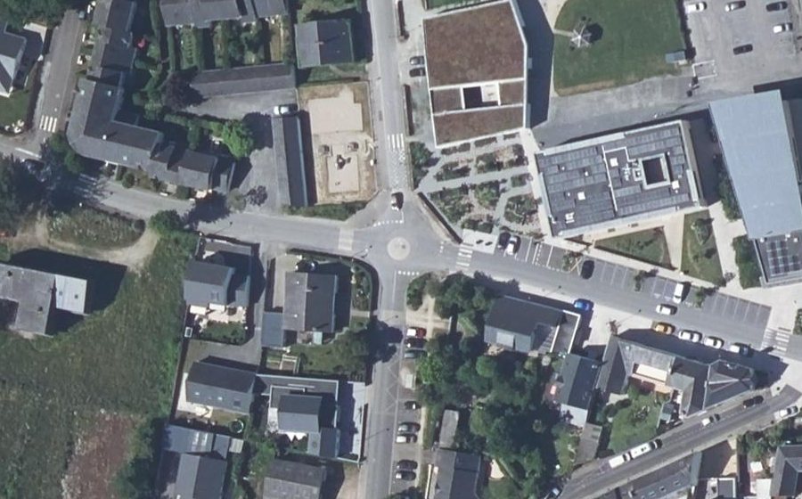 Vue aérienne du Mini-giratoire n°290957575
