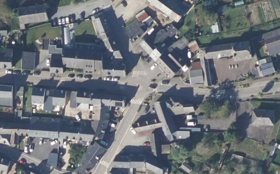 Vue aérienne du Mini-giratoire n°291094740