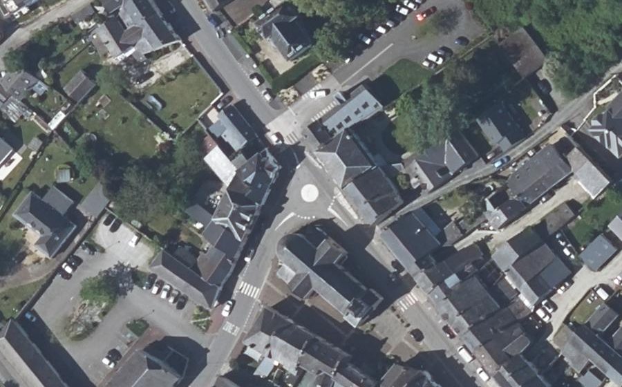 Vue aérienne du Mini-giratoire n°291447725