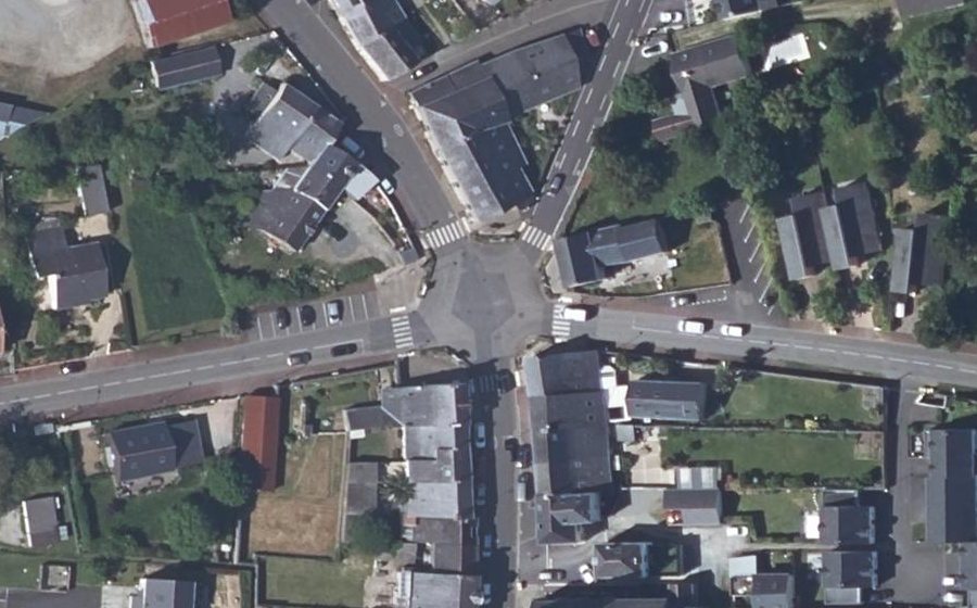 Vue aérienne du Mini-giratoire n°291461926