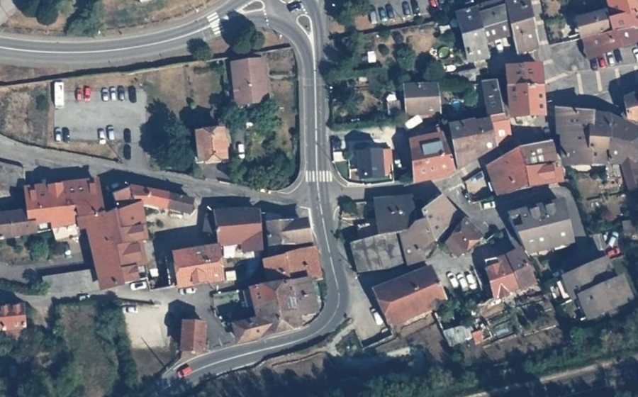 Vue aérienne du Mini-giratoire n°291560909