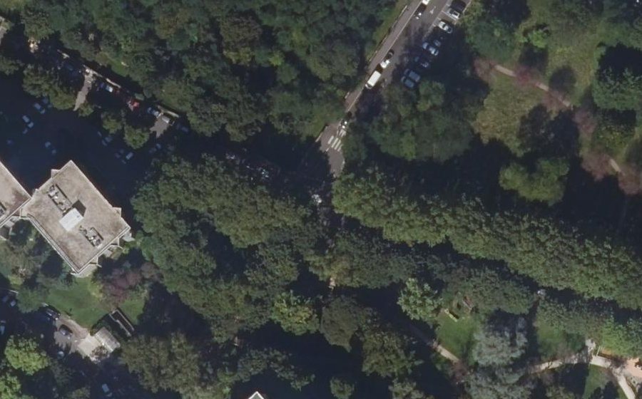 Vue aérienne du Mini-giratoire n°291642581