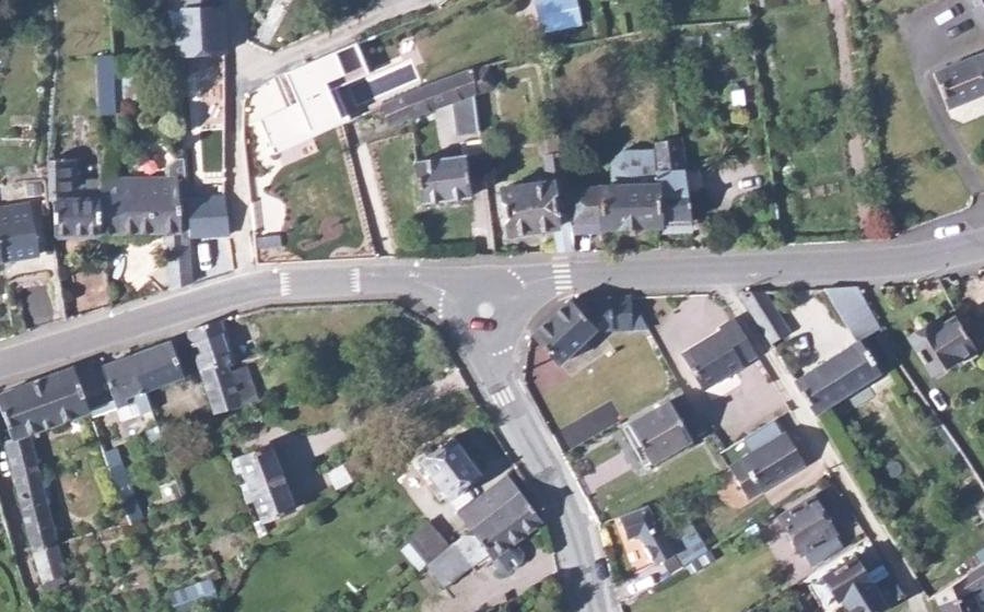 Vue aérienne du Mini-giratoire n°292118256