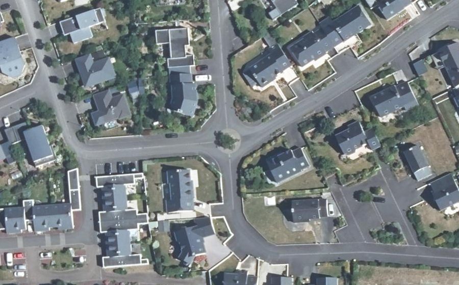 Vue aérienne du Mini-giratoire n°292327414
