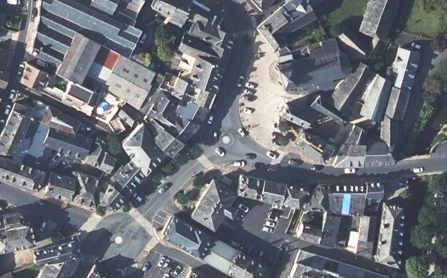 Vue aérienne du Mini-giratoire n°292544399