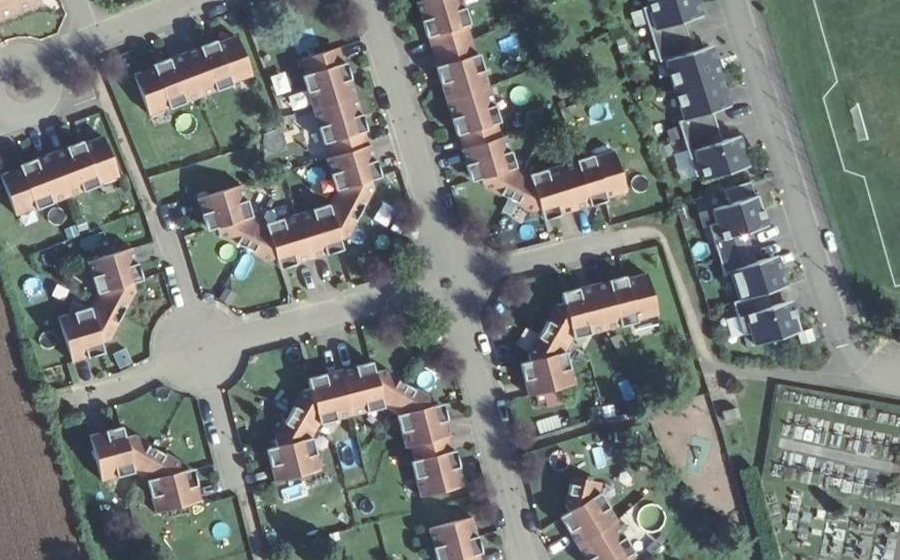 Vue aérienne du Mini-giratoire n°293757371