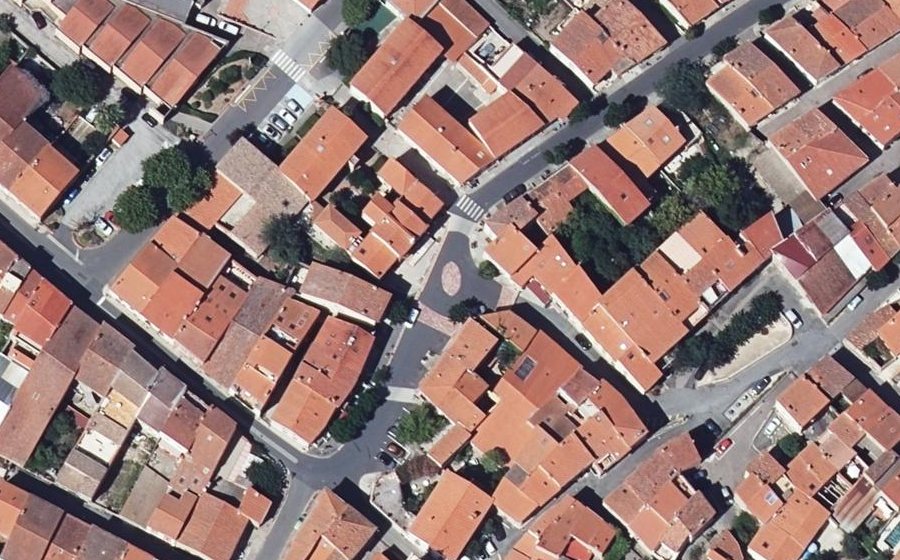 Vue aérienne du Mini-giratoire n°295034101