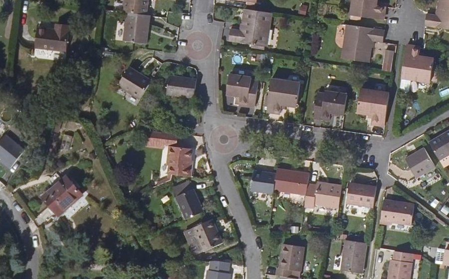 Vue aérienne du Mini-giratoire n°295064567