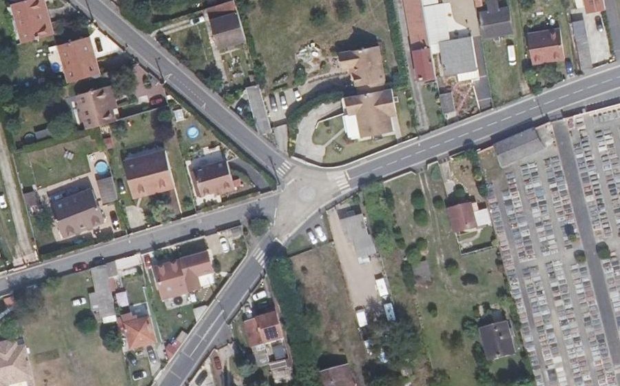 Vue aérienne du Mini-giratoire n°295486934