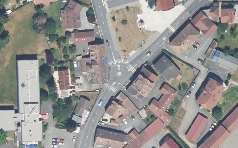 Vue aérienne du Mini-giratoire n°295701133