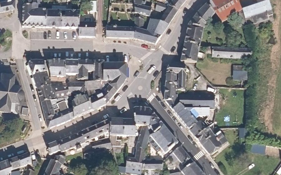 Vue aérienne du Mini-giratoire n°296416485