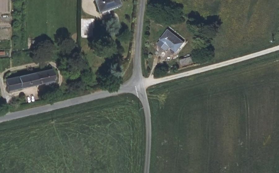 Vue aérienne du Mini-giratoire n°296458342