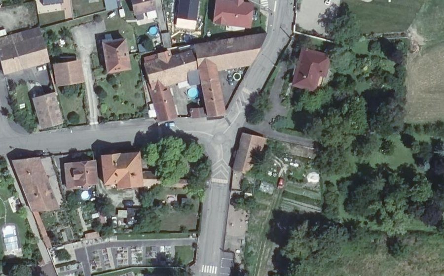 Vue aérienne du Mini-giratoire n°296575882
