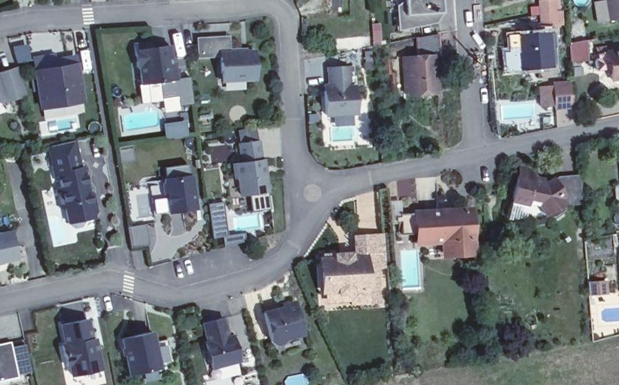 Vue aérienne du Mini-giratoire n°296991577