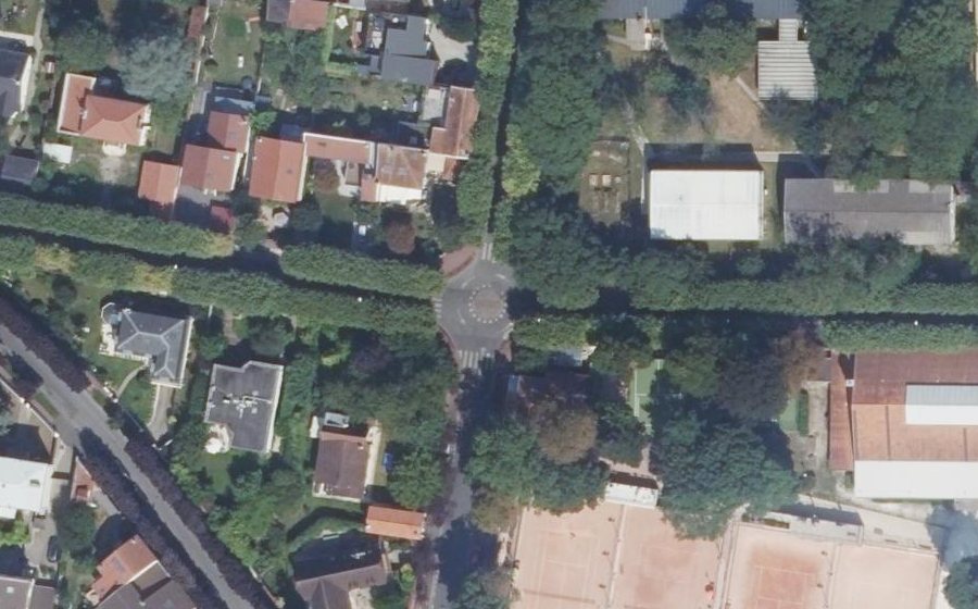Vue aérienne du Mini-giratoire n°297168398