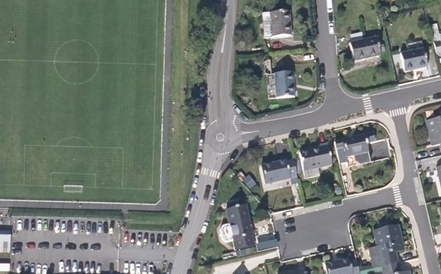 Vue aérienne du Mini-giratoire n°299284344