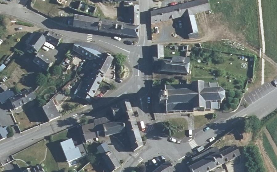 Vue aérienne du Mini-giratoire n°299461791