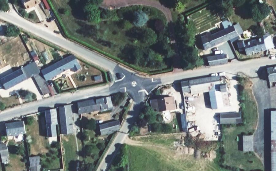 Vue aérienne du Mini-giratoire n°300060281