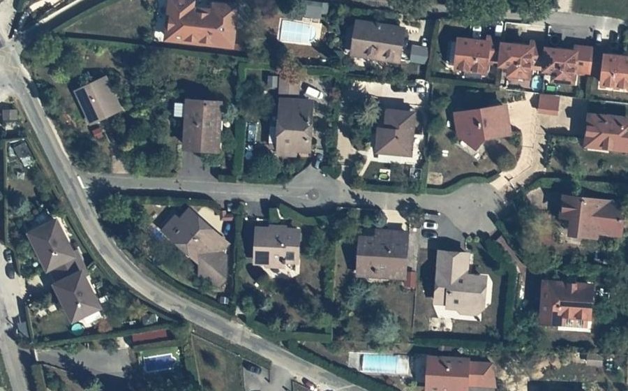 Vue aérienne du Mini-giratoire n°301642643
