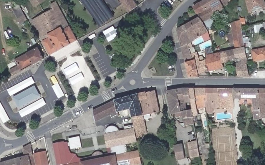 Vue aérienne du Mini-giratoire n°301654679